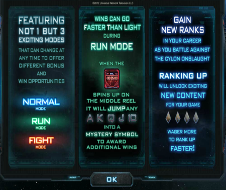 Battlestar Galactica función especial