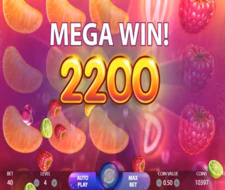 Berryburst Max big win
