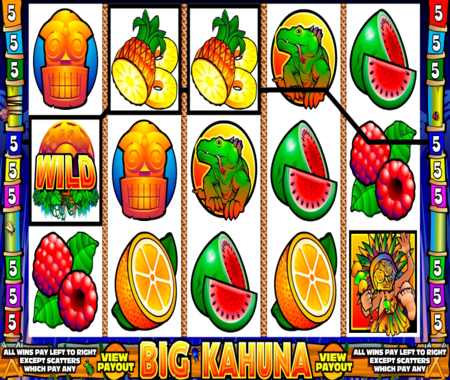 Big Kahuna símbolos especiales
