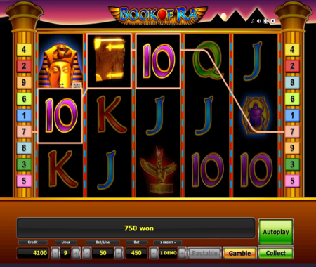 BooK of Ra símbolos especiales