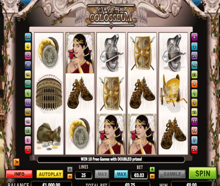 Call Of The Colosseum símbolos especiales