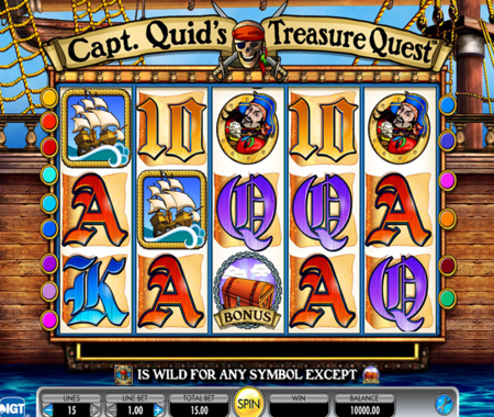 Captain Quids Treasure Quest símbolos especiales