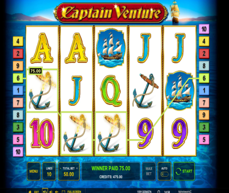 Captain Venture símbolos especiales