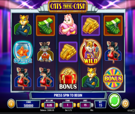 Cats and Cash símbolos