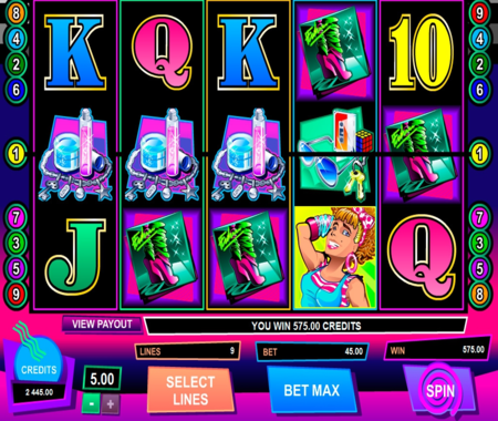 Crazy 80's símbolos especiales