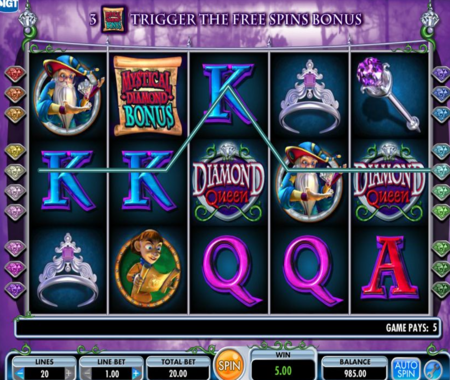 Diamond Queen simbólos especiales