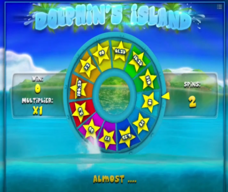 Dolphin's Island función especial