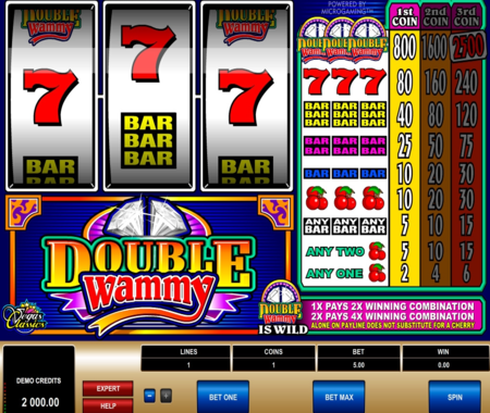 Double Wammy símbolos especiales