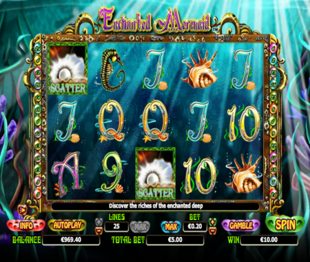 Enchanted Mermaid símbolos especiales