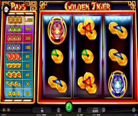 Golden Tiger símbolos especiales