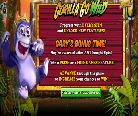 Gorilla Go Wild función especial