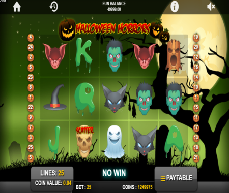 Halloween Horrors símbolos especiales