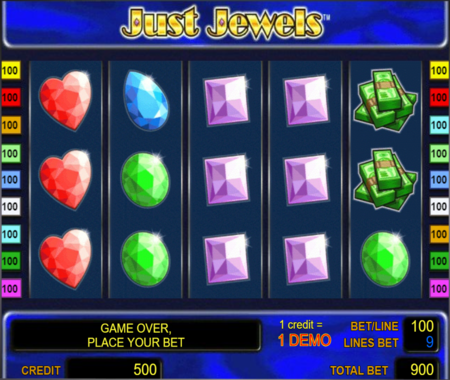 Just Jewels símbolos especiales