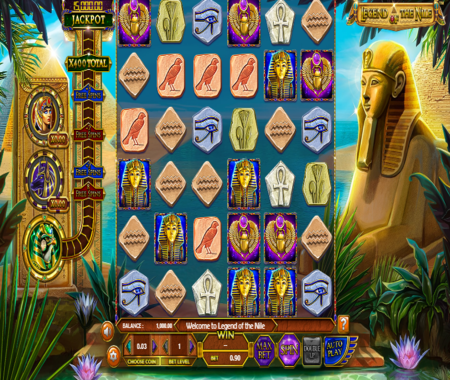 Legend of the Nile símbolos especiales