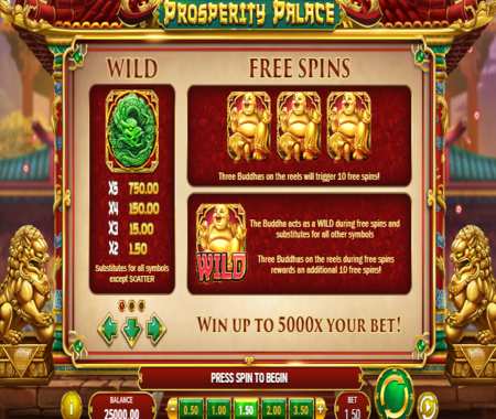 Prosperity Palace funciones