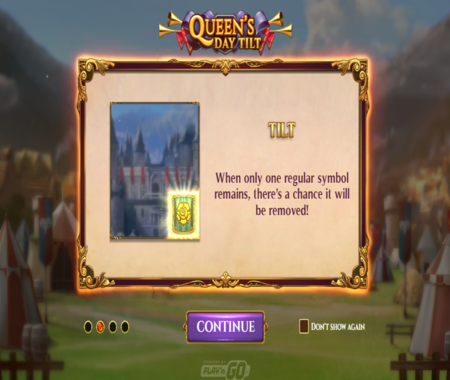 Queen's Day Tilt slot función especial