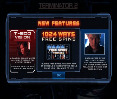 Terminator 2 funciones extra