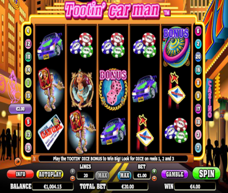 Tootin Car Man símbolos 