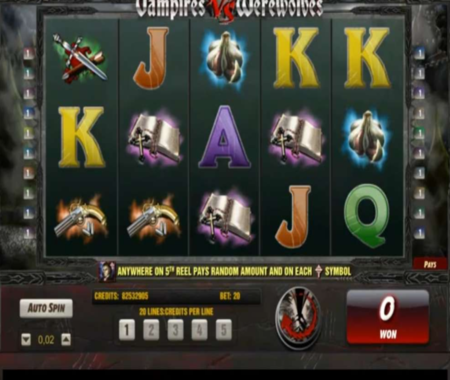 Vampires vs Werewolves símbolos especiales