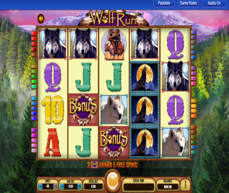 Wolf Run símbolos especiales