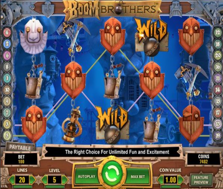 Boom Brothers símbolos especiales