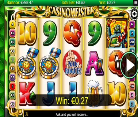 Casinomeister small win