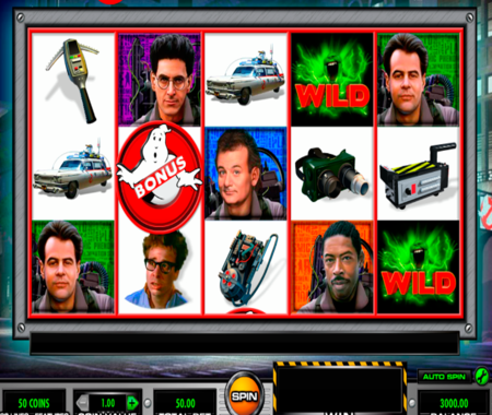 Ghostbusters slot símbolos especiales