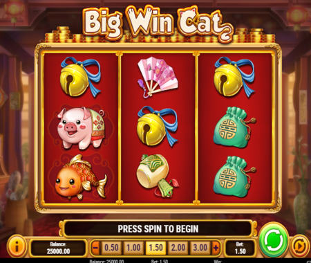 Big win cat símbolos