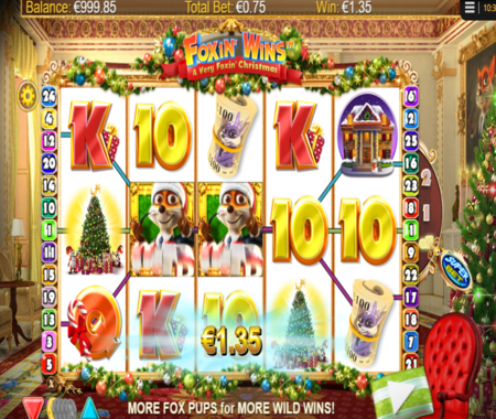 A Very Foxin' Christmas símbolo wild