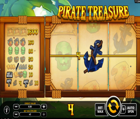 Pirate treasure slot símbolos especiales
