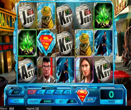 Superman Last Son of Krypton tragaperras