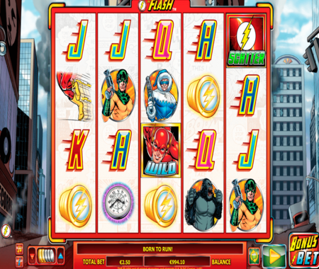 The Flash símbolos especiales