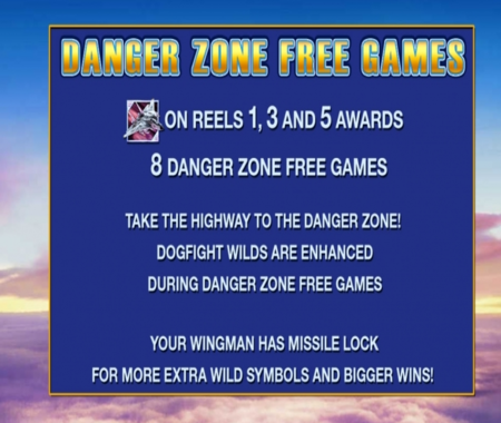 Función especial top gun slot