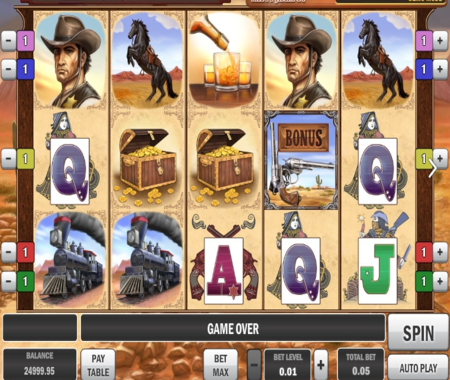 Cowboy Treasure slot símbolos